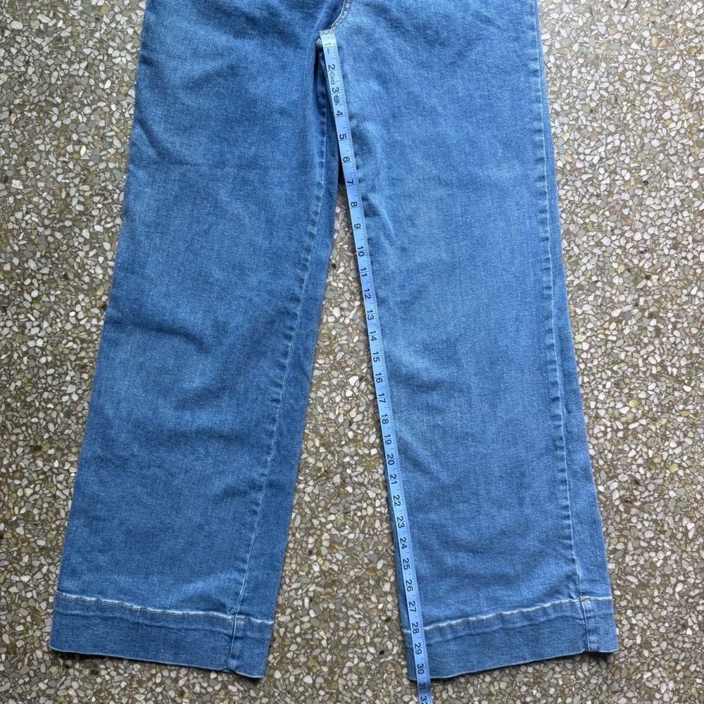 Avec Les Filles Wide Leg High Rise Jeans (Size 28) - Picture 7 of 9